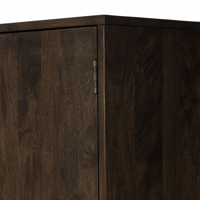 Ophelia Armoire - Aged Brown