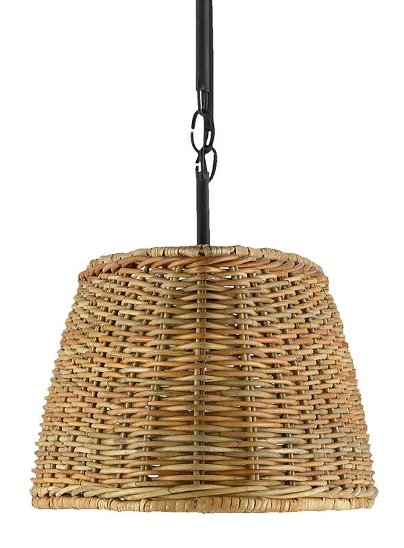 Basket Natural Oval Chandelier