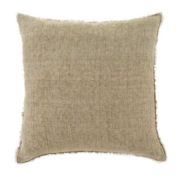 Lina Linen Pillow Almond