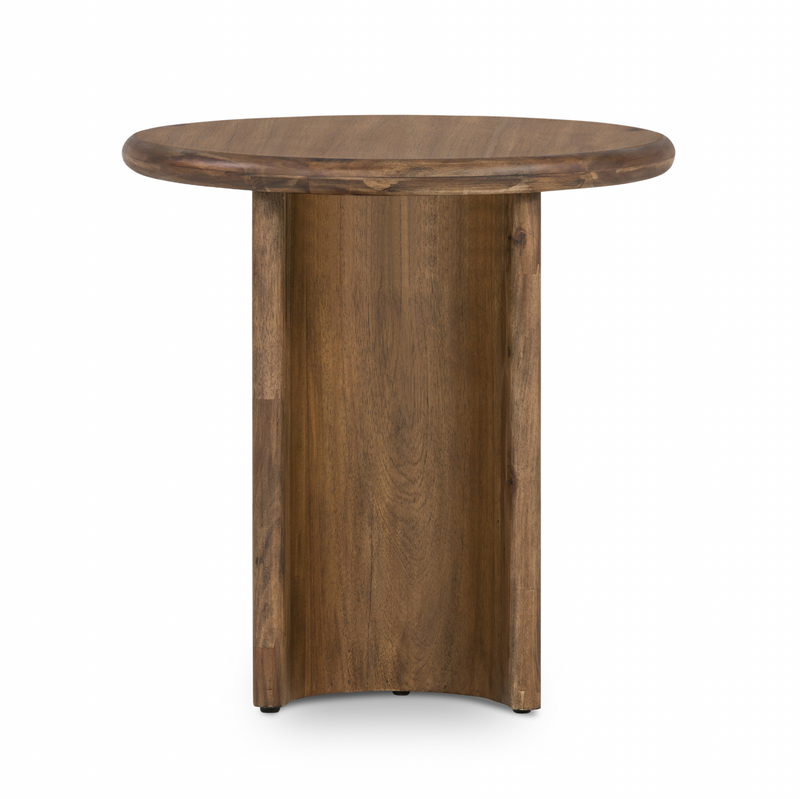 Paden End Table - Seasoned Brown Acacia