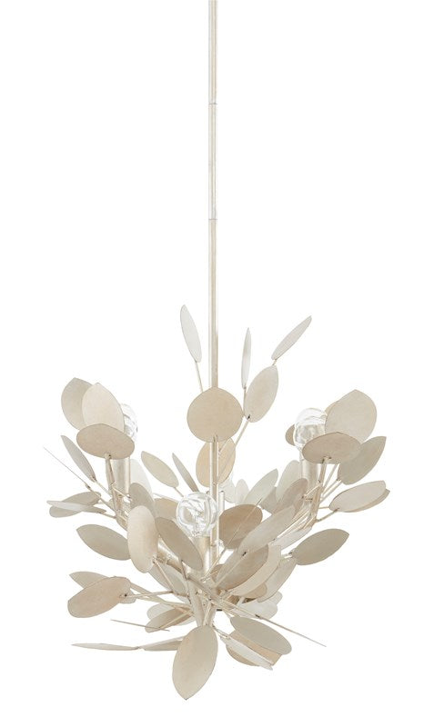 Lunaria Silver Oval Chandelier