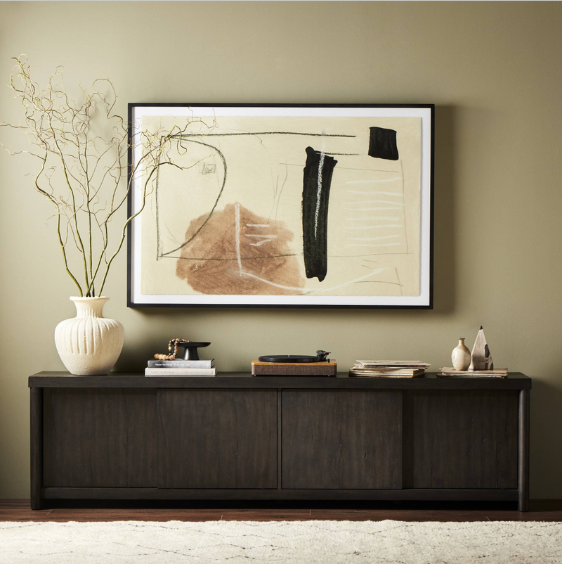 Laredo Media Console - Smoked Black