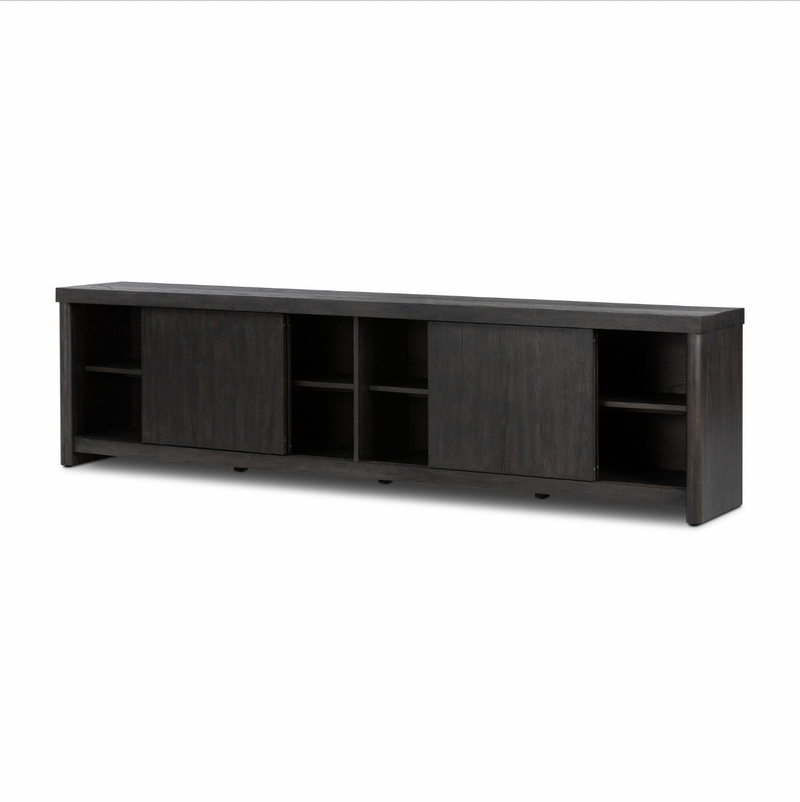 Laredo Media Console - Smoked Black