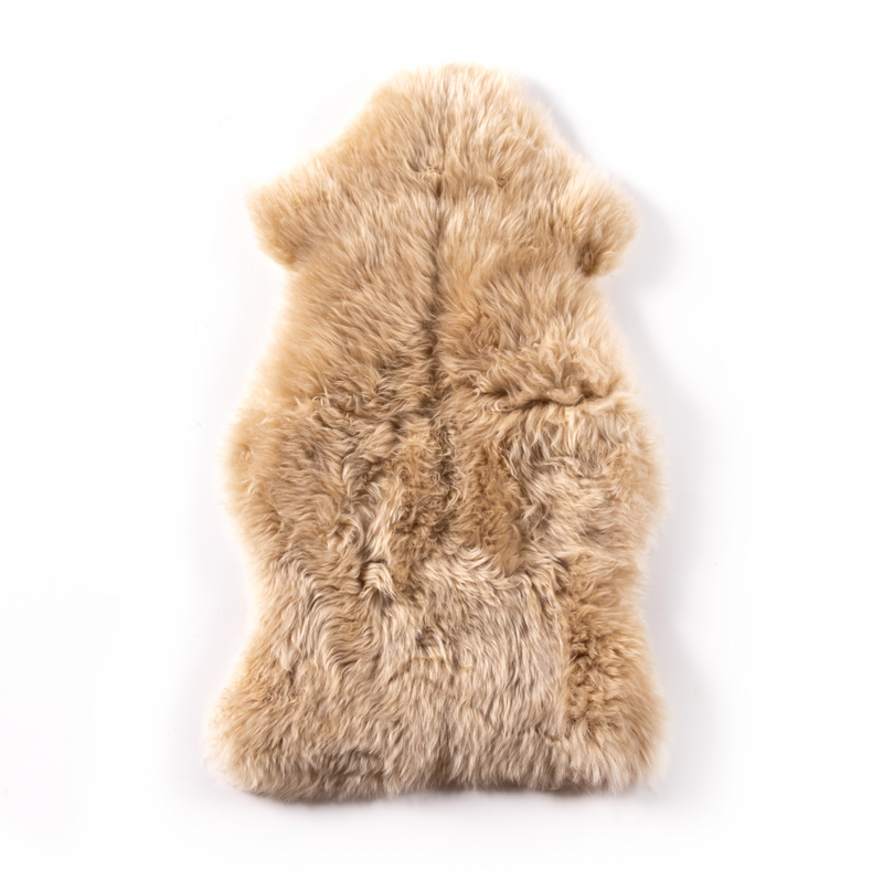 Lalo Lambskin Throw - Beige