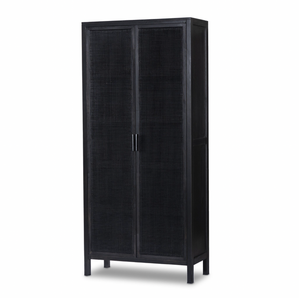 Caprice Tall Cabinet - Black