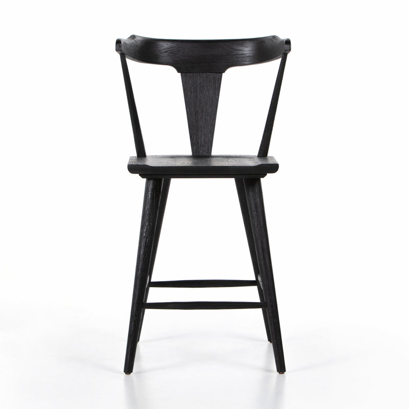 Ripley Stool - Black Oak