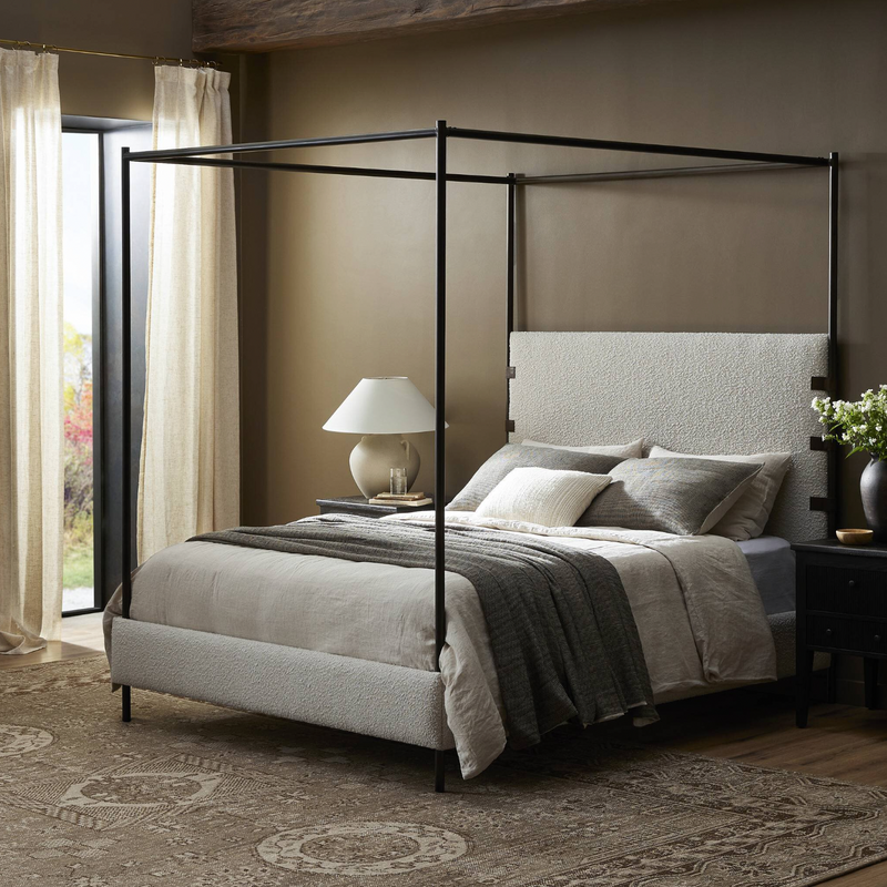 Anderson Canopy Bed - Knoll Natural