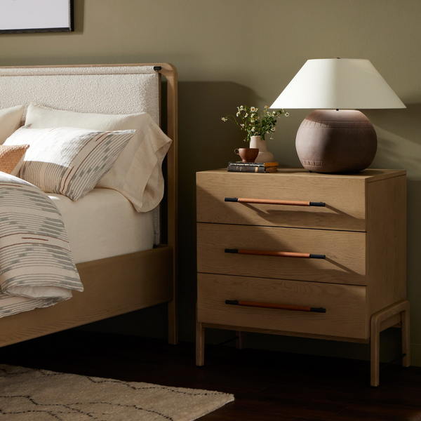 Rosedale 3 Drawer Dresser - Yucca Oak