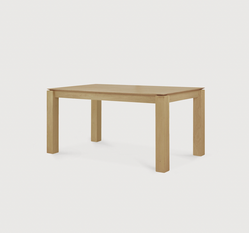 Oak Slice Dining Table