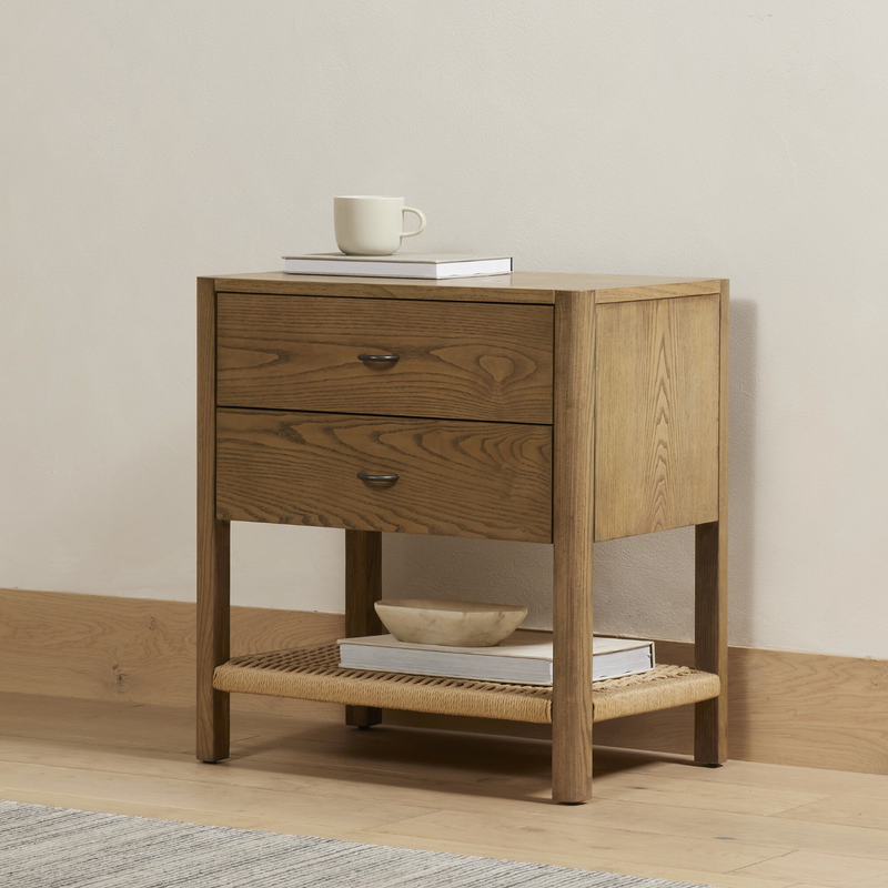 Zuma Nightstand - Dune Ash