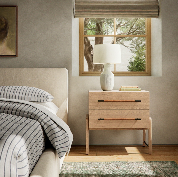 Rosedale Nightstand - Yucca Oak Veneer