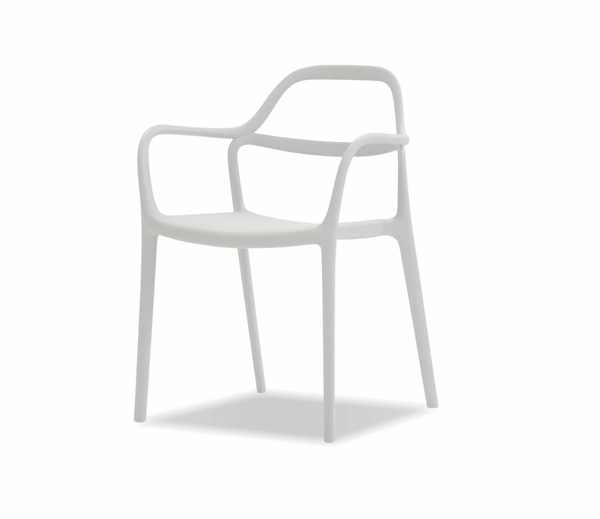 Vero Outdoor Dining Chair - White