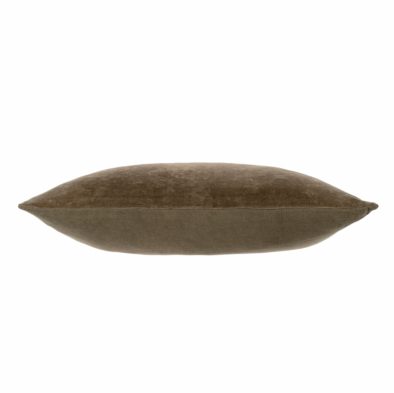 Vera Velvet Pillow - Carob