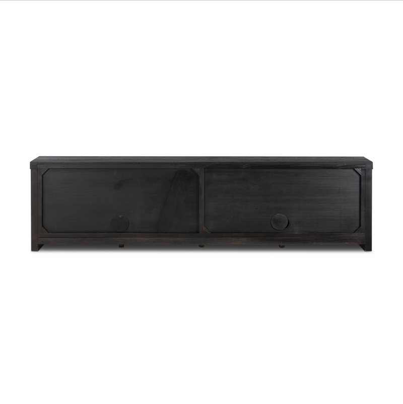 Laredo Media Console - Smoked Black