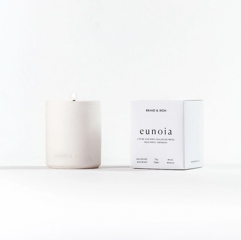 Brand and Iron Laconic Candle: Eunoia