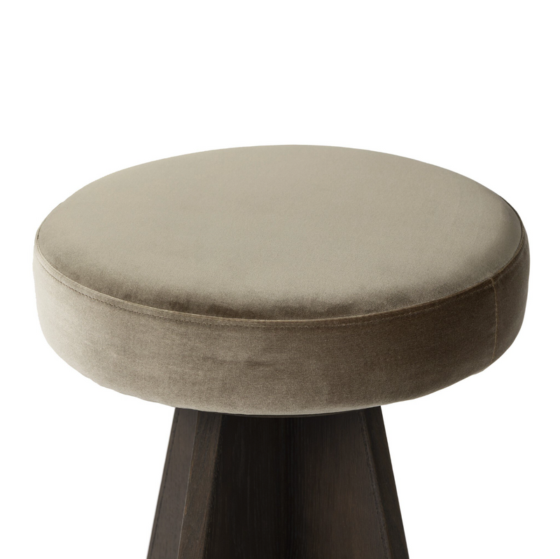 Damon Swivel Stool - Sapphire Khaki