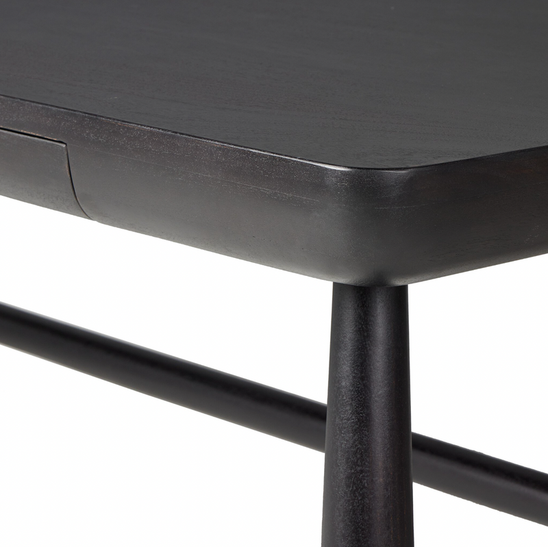 Lorik Desk - Worn Black