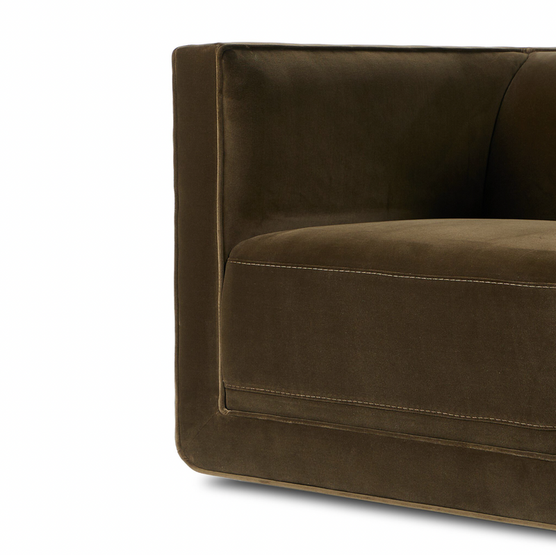 Phillip Swivel Chair - Surrey Olive