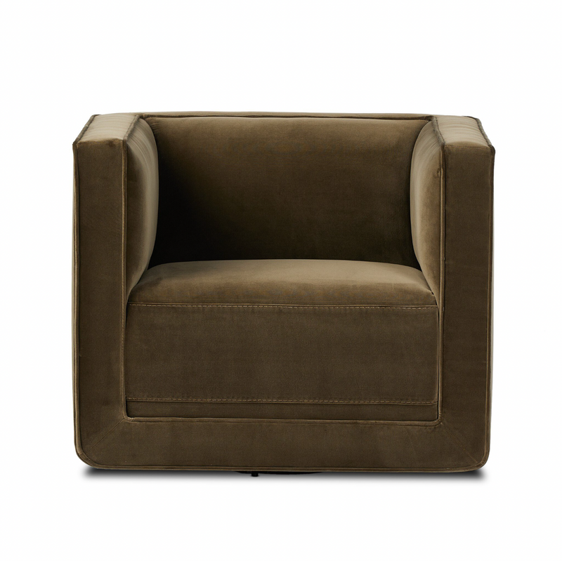 Phillip Swivel Chair - Surrey Olive