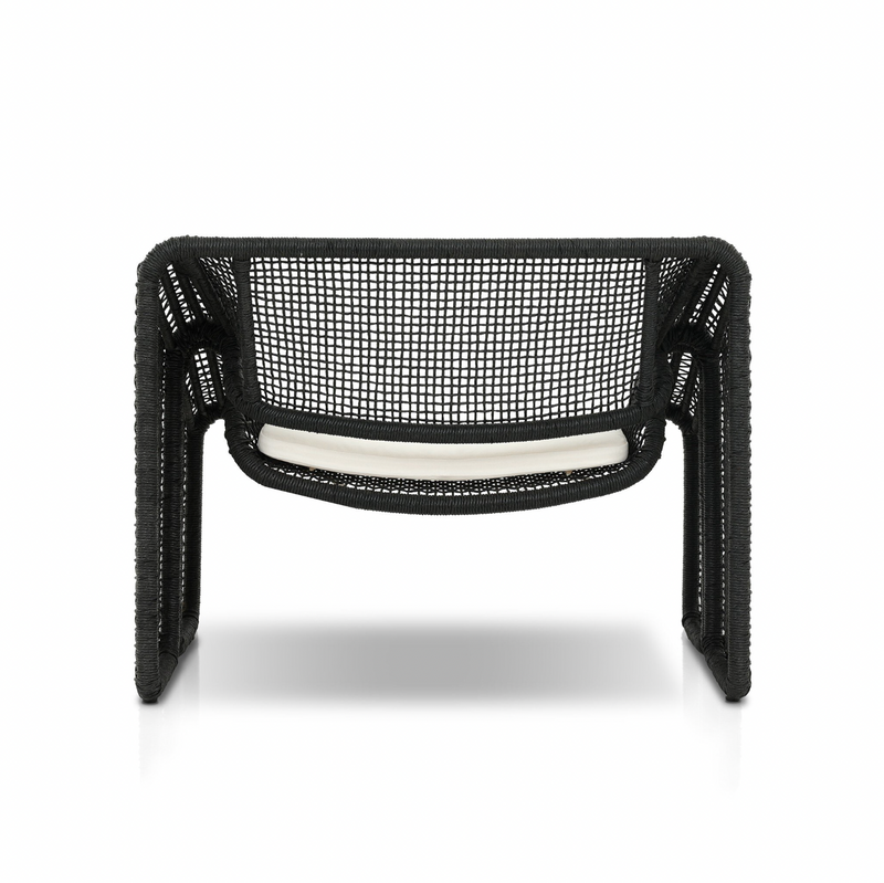 Selma Outdoor Chair - Black Hyacinth