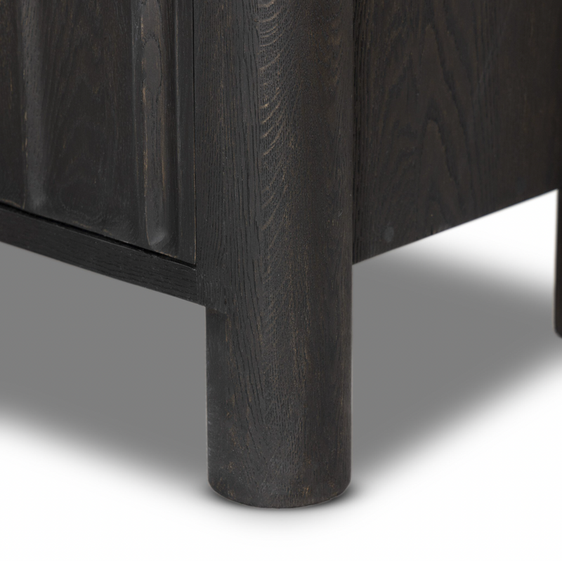 Ezri Sideboard - Black Oak