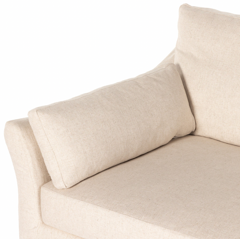 Delray Slipcover Sofa - Evere Cream