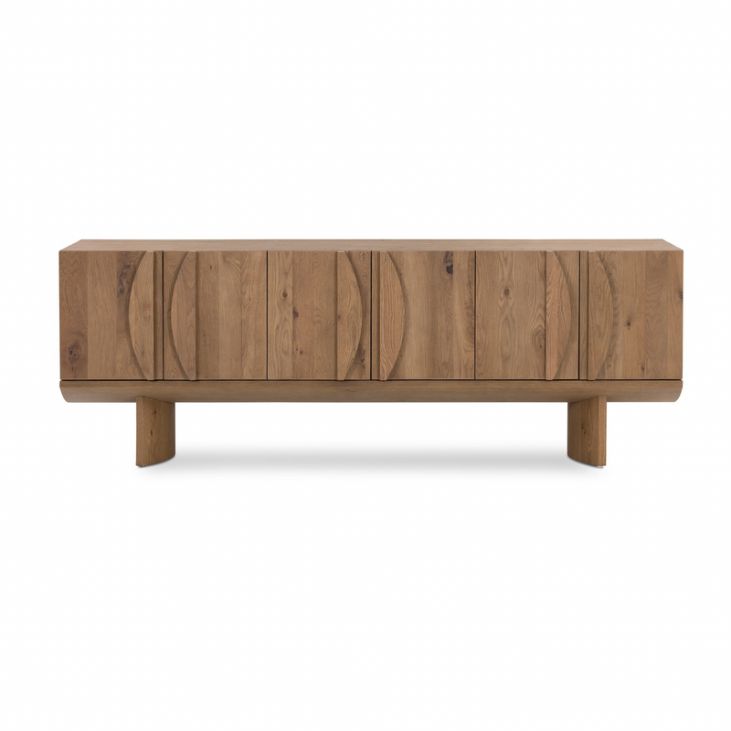 Pickford Media Console - Dusted Oak