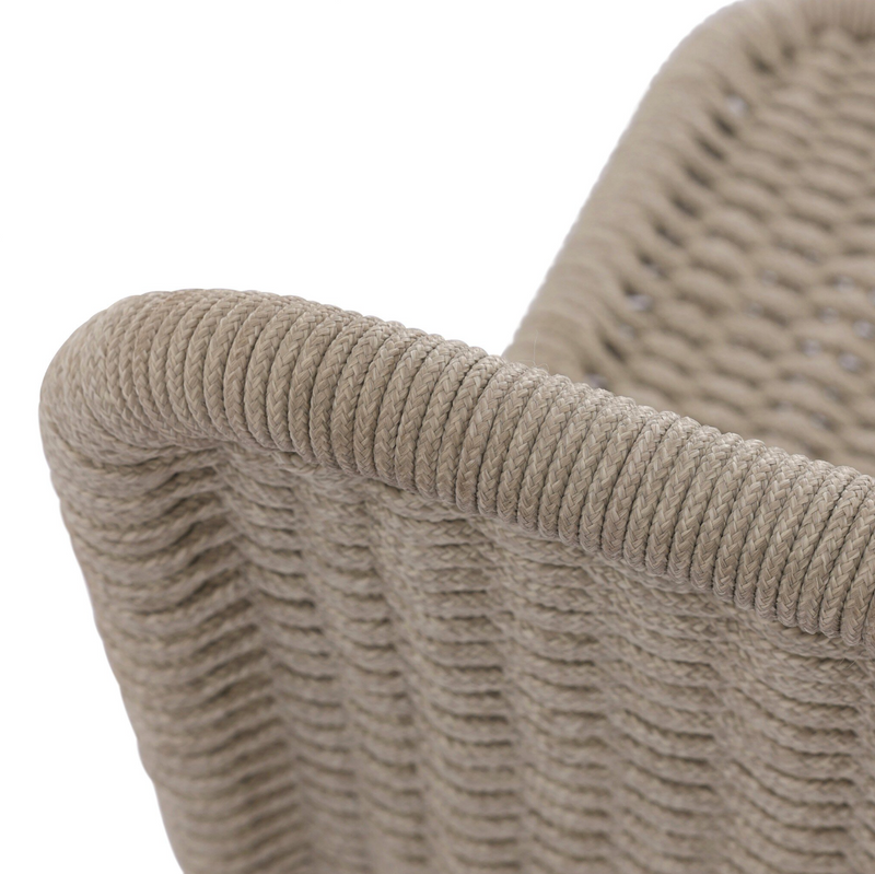 Bruno Outdoor Chair - Ivory Rope