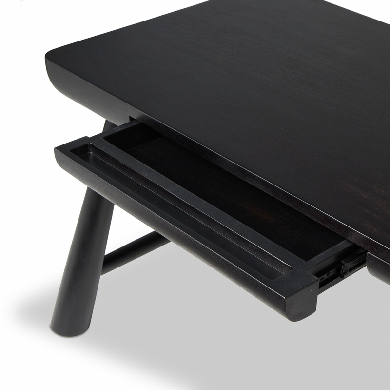 Lorik Desk - Worn Black