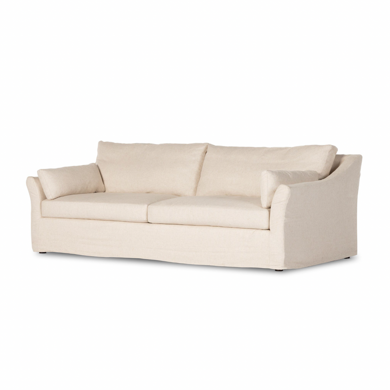 Delray Slipcover Sofa - Evere Cream