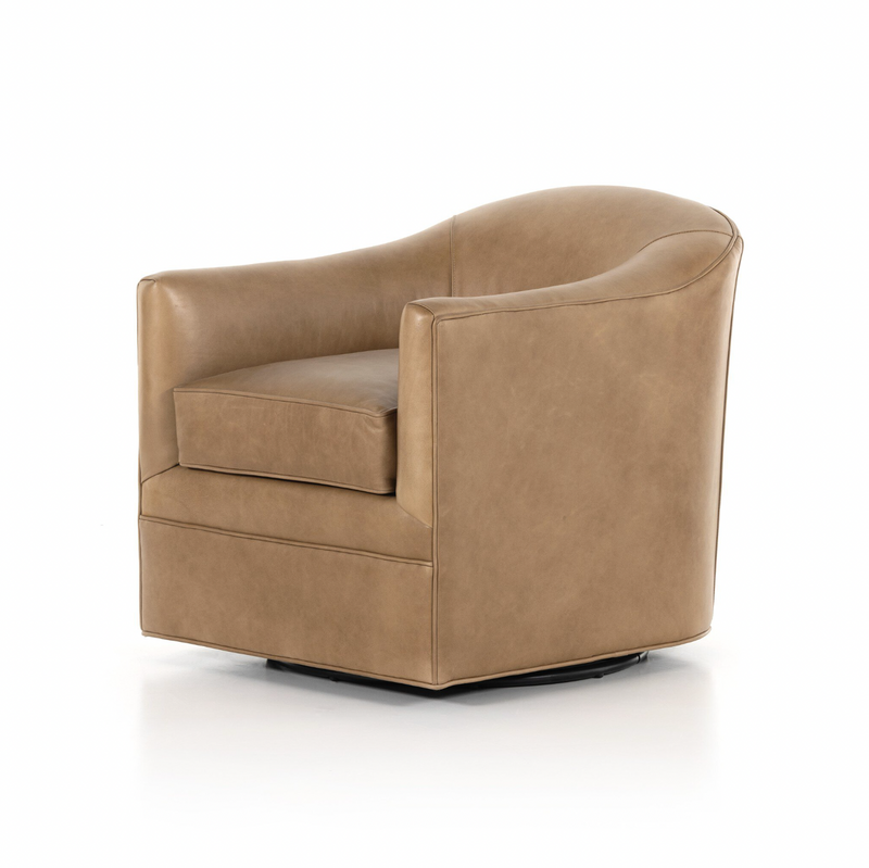 Quinton Swivel Chair - Osorno Taupe