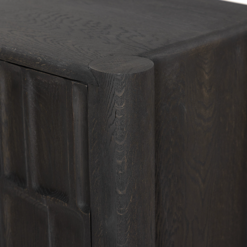 Ezri Sideboard - Black Oak