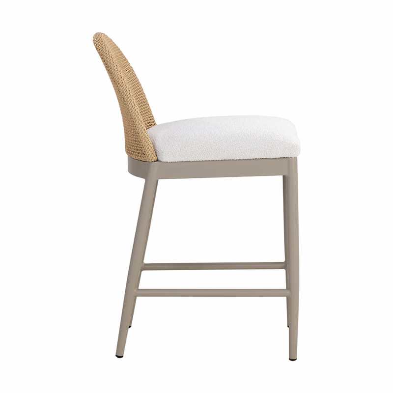 Cayla Outdoor Counter Stool - Natural