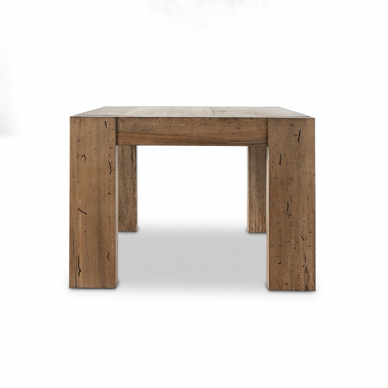 Abaso Dining Table - Rustic Wormwood