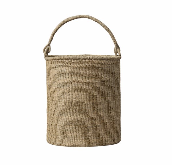 Satna Tall Seagrass Bucket Basket