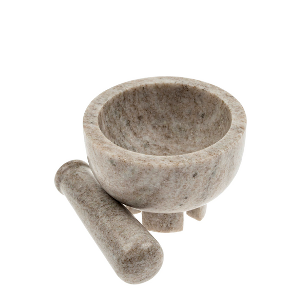 Marble Mortar and Pestle