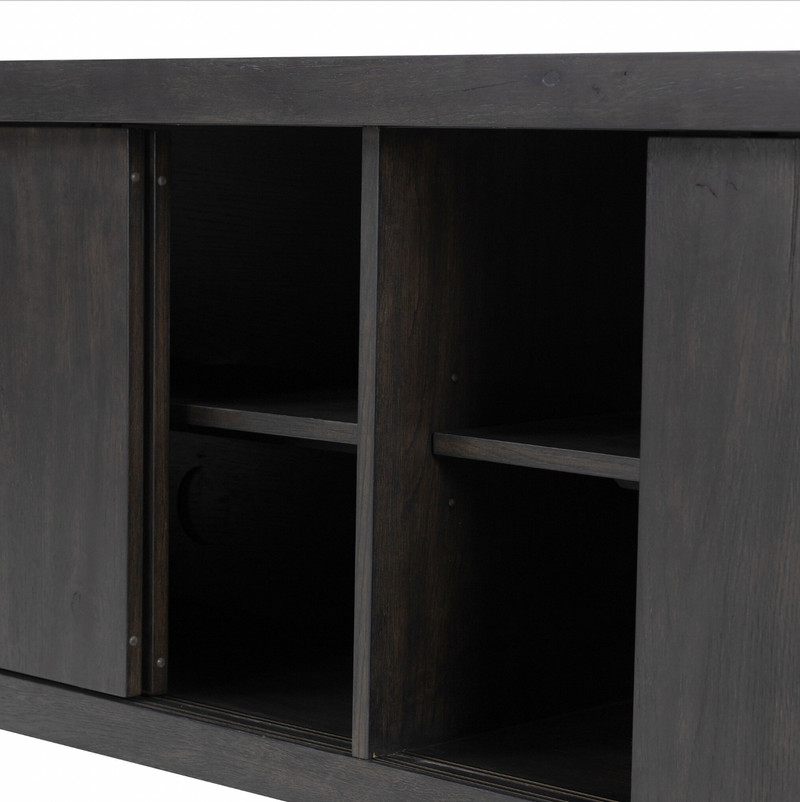 Laredo Media Console - Smoked Black