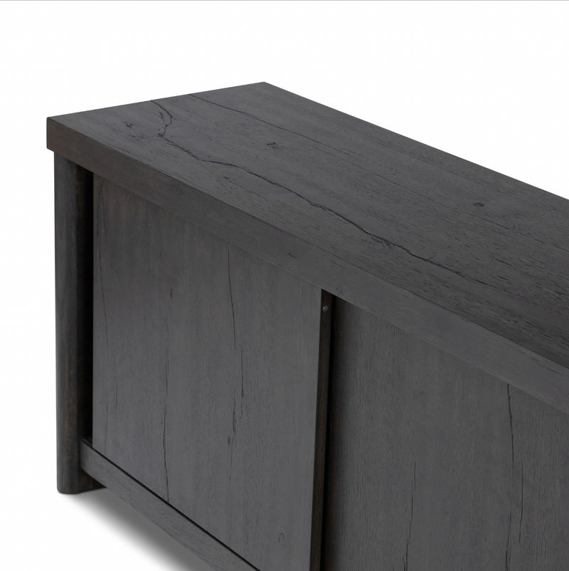 Laredo Media Console - Smoked Black