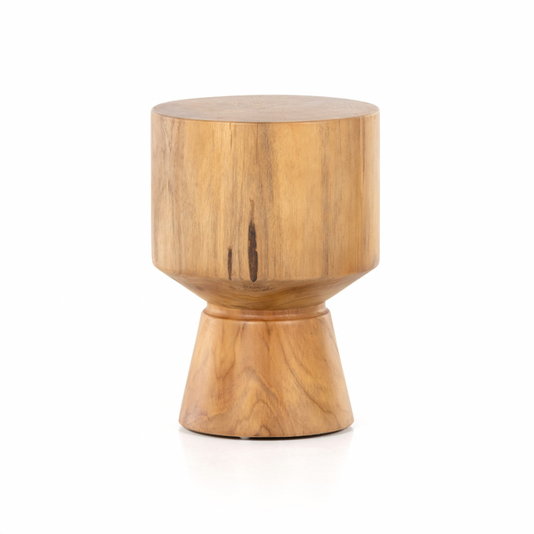 Jovie End Table - Natural Teak