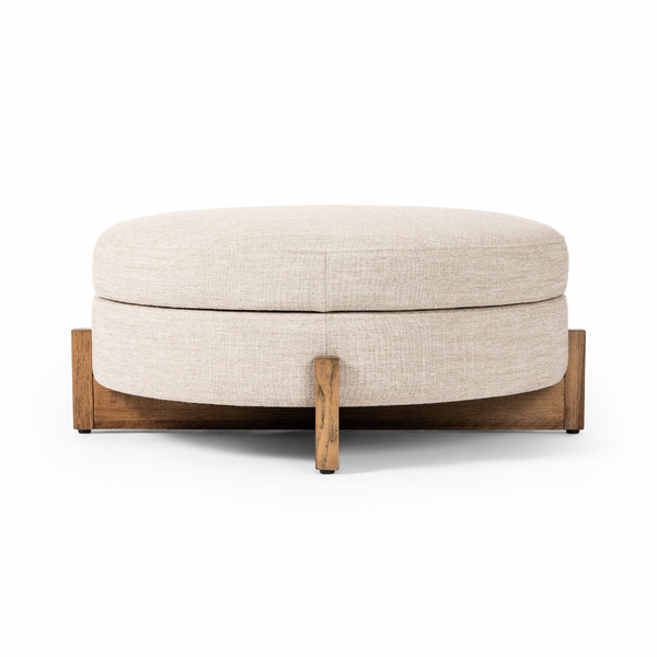 Esben Storage Ottoman - Alcala Wheat