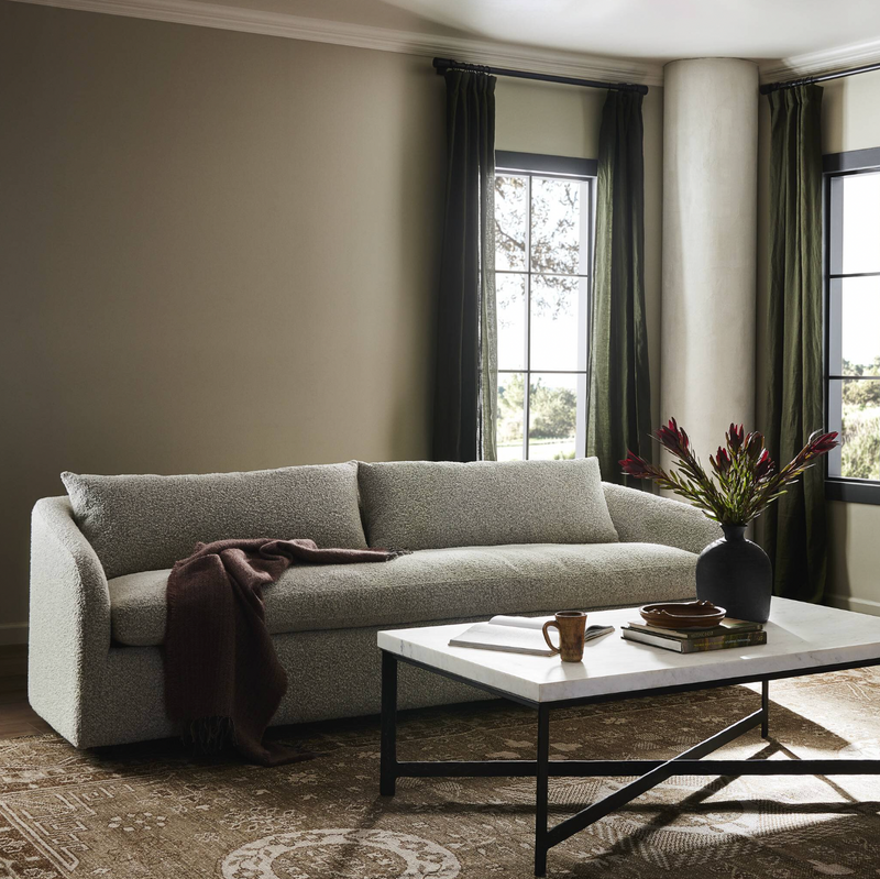 Topanga Sofa - Knoll Domino