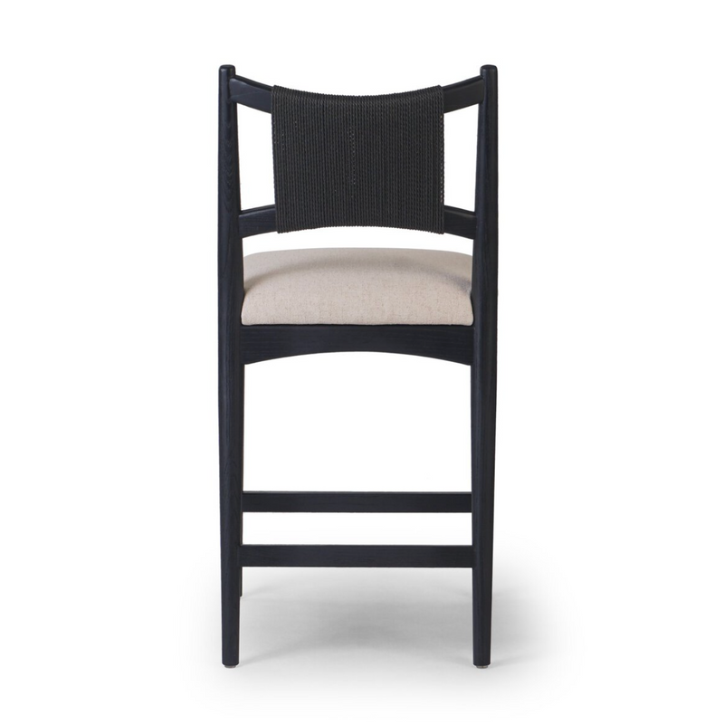 Haddon Counter Stool - Brushed Ebony