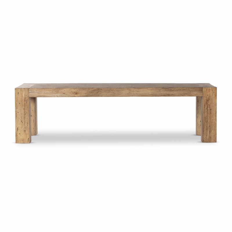 Abaso Dining Table - Rustic Wormwood