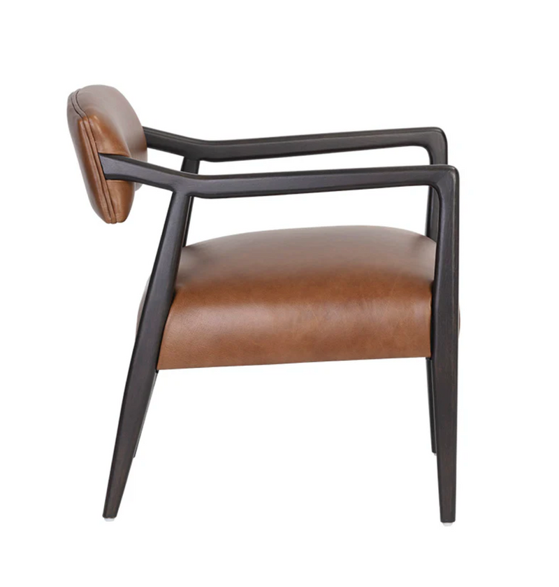 Finley Lounge Chair - Tobacco