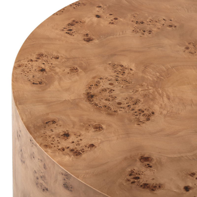 Caya Coffee Table - Caramel Burl