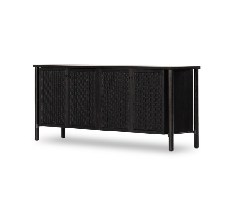 Veta Sideboard - Black Wash Mango