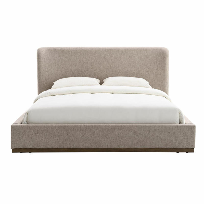 Valorie Bed - Taupe