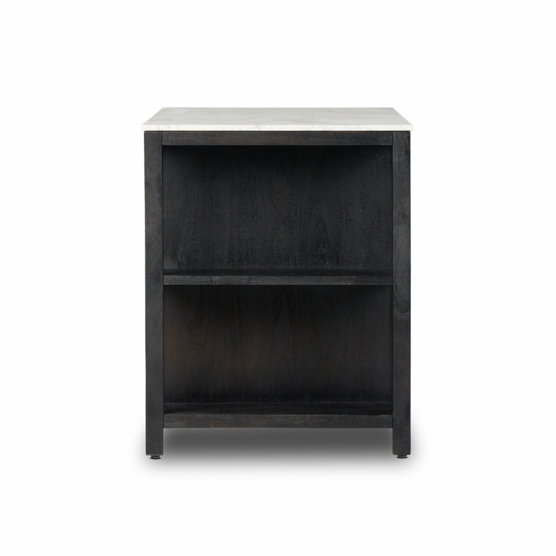 Indira Kitchen Island - Black Wash