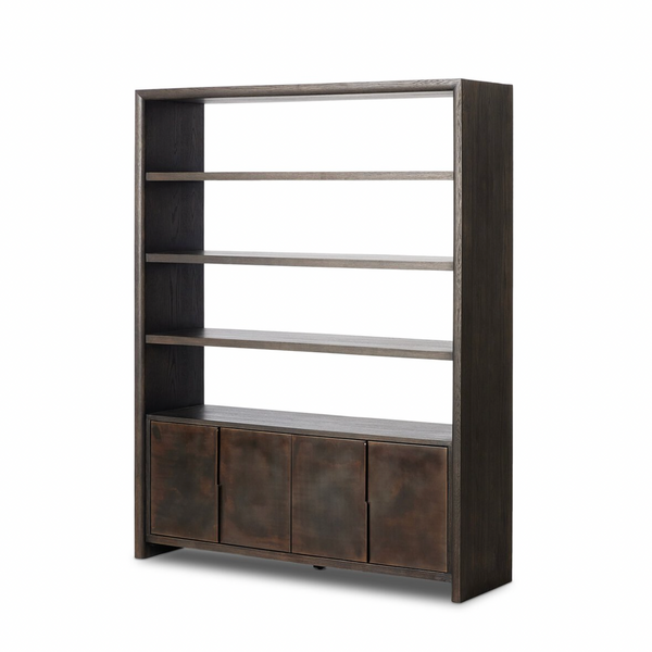 Arlington Bookcase - Espresso Oak Veneer