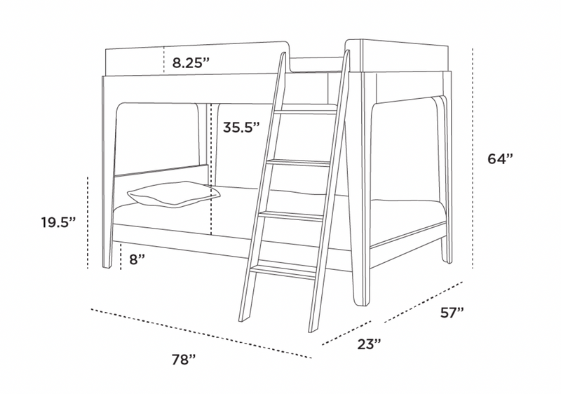 Perch Bunk Bed - Full